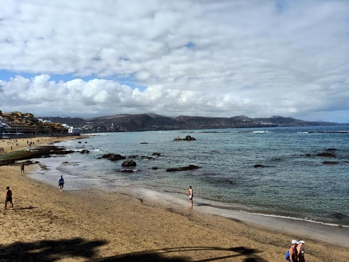 Estudio Vacacional W&G Las Canteras Con Bonitas Vistas Al Mar Лас-Пальмас-де-Гран-Канария Экстерьер фото