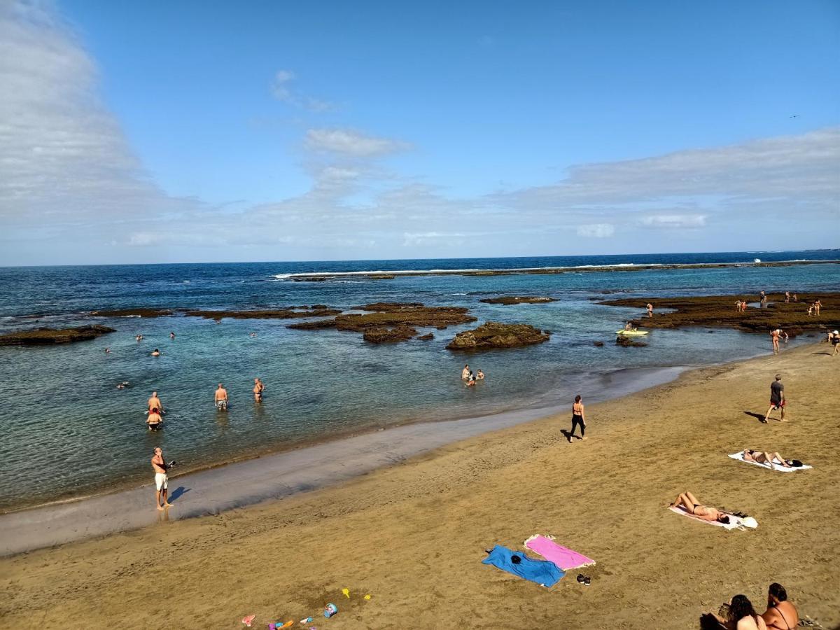 Estudio Vacacional W&G Las Canteras Con Bonitas Vistas Al Mar Лас-Пальмас-де-Гран-Канария Экстерьер фото